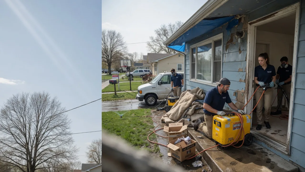 Basement Flood Cleanup in Snow Lake, AR near me